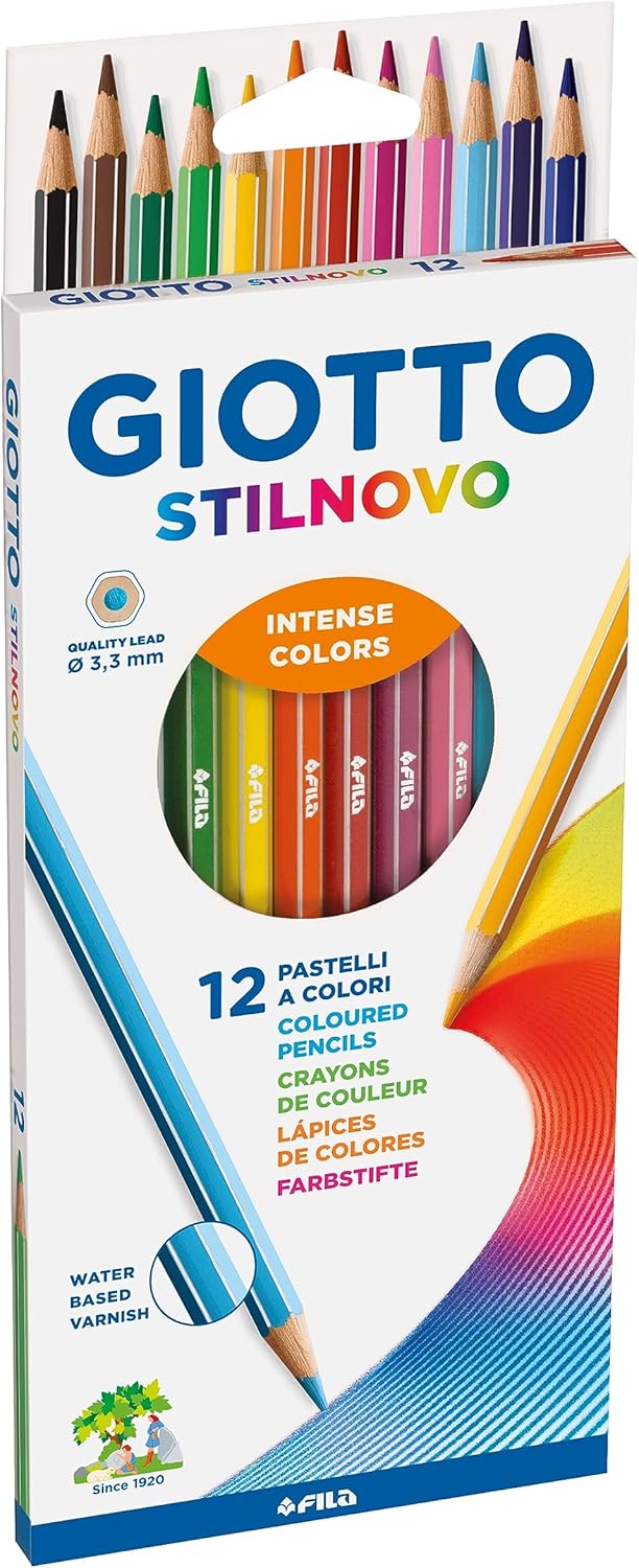 12 COLORI GIOTTO STILNOVO